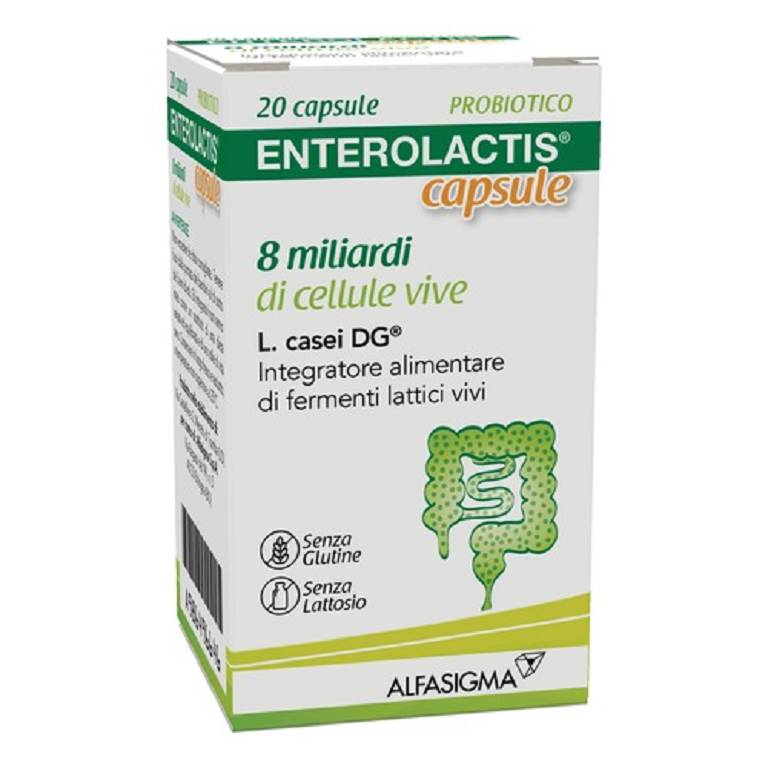 ENTEROLACTIS MD8 20CPS