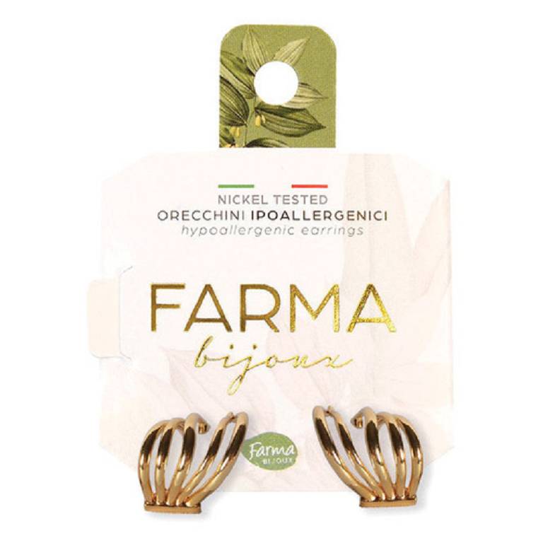FARMA BIJOUX CERCHI VENT GOLD