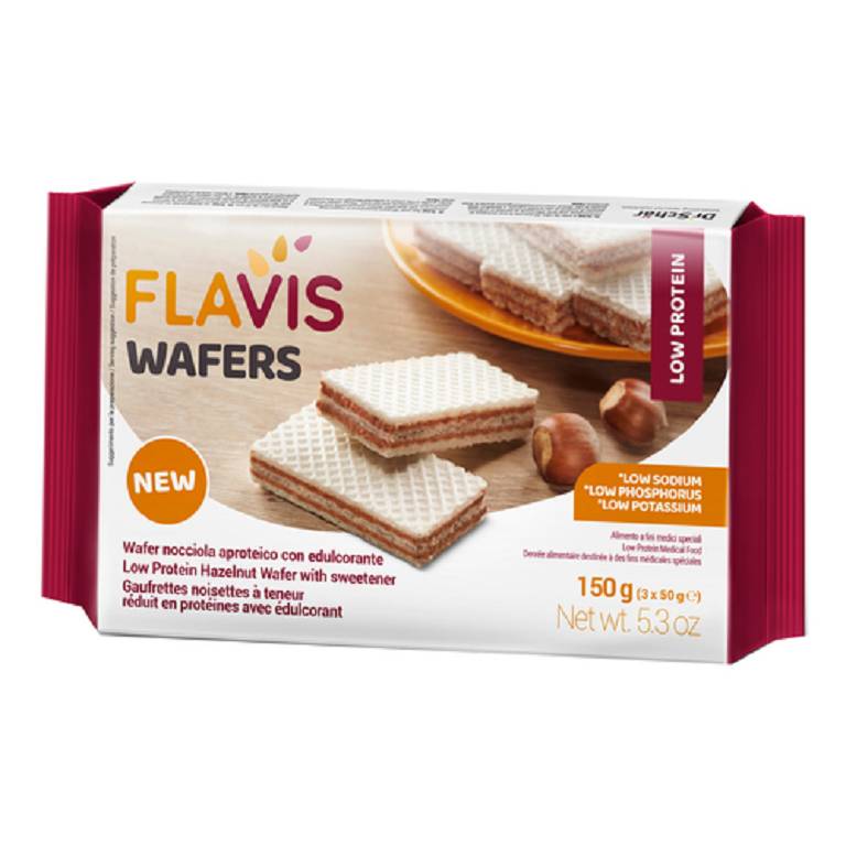 FLAVIS WAFERS NOCCIOLA 3X50G