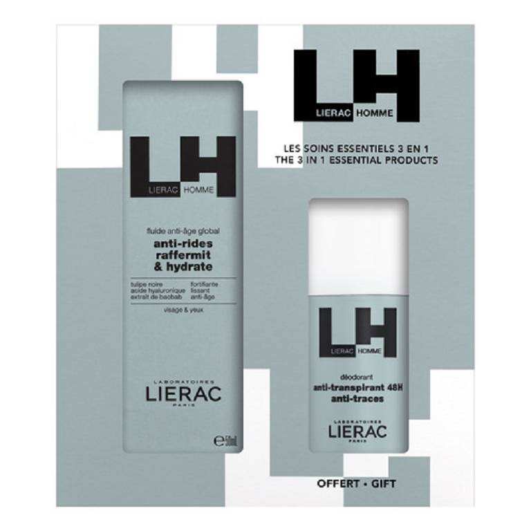 LIERAC HOMME SET A/ETA FLU+DEO