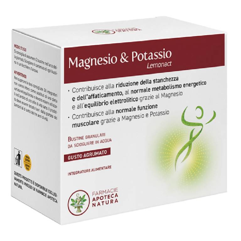 Magnesio & Potassio Lemonact